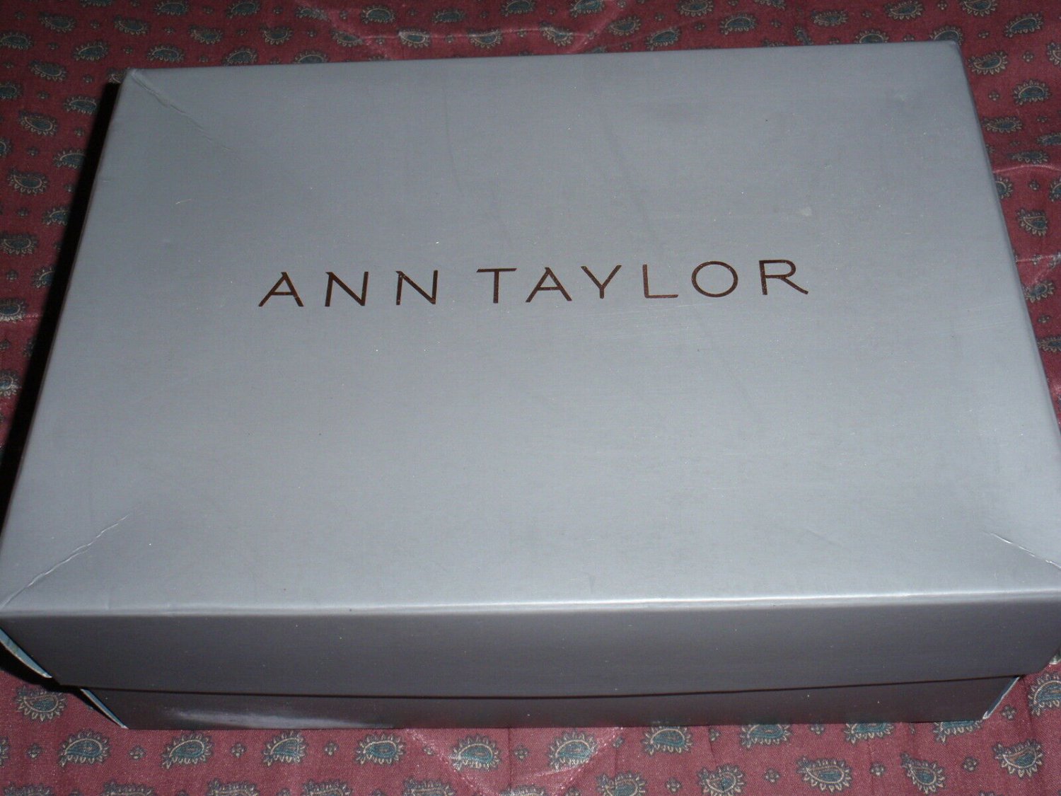 ANN TAYLOR Shoe Gift Box - EMPTY BOX - size 11 x 8 x 4