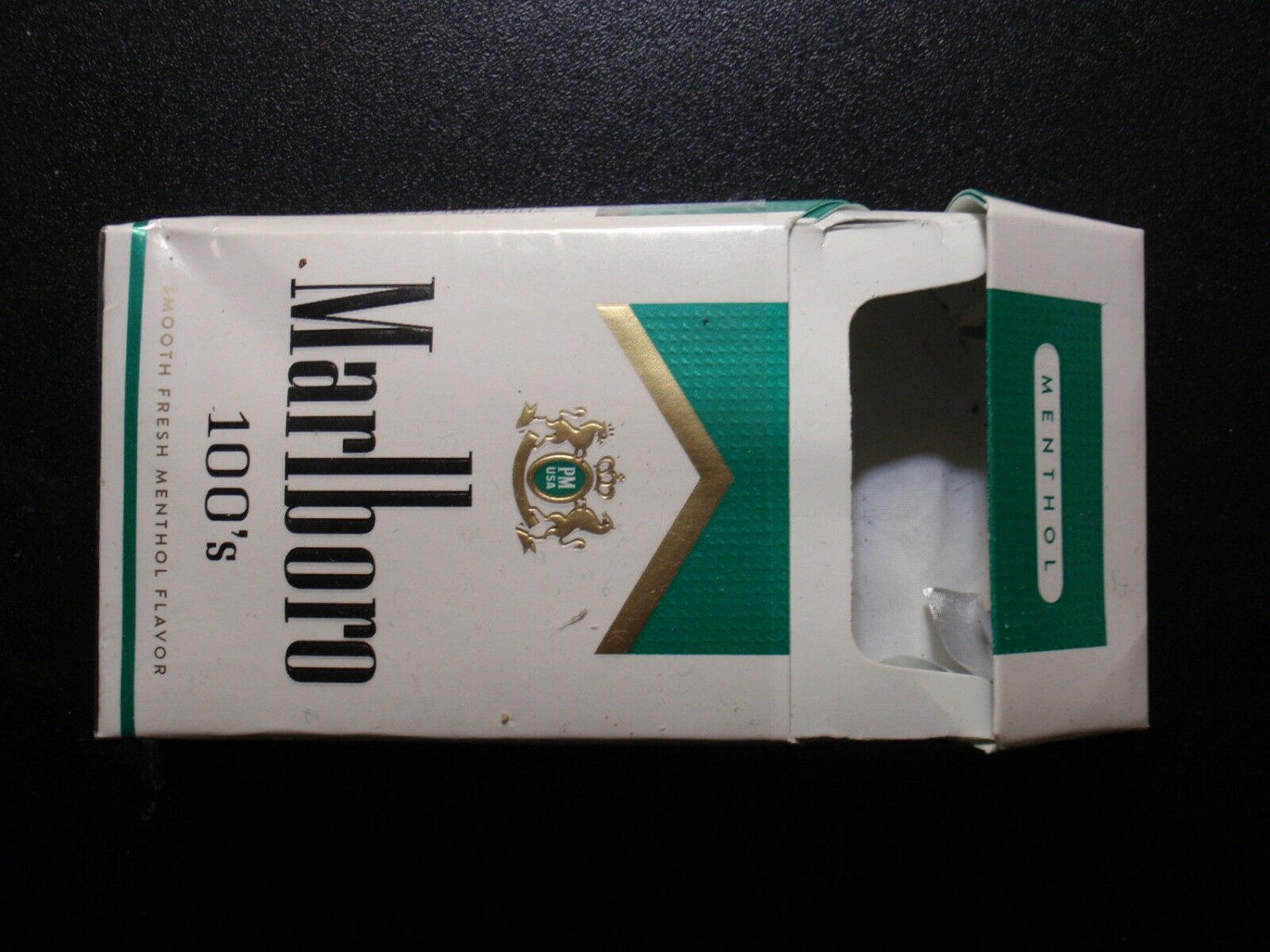 EMPTY Cigarette Box Collectible USA MARLBORO Menthol 100s EMPTY