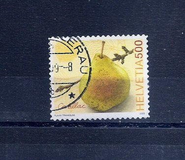 SWITZERLAND  - Cadillac Pear 2008 - Scott 1314 Fine Used