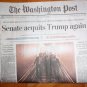 Senate Acquits Trump / Trump Impeached Again WASHINGTON POST