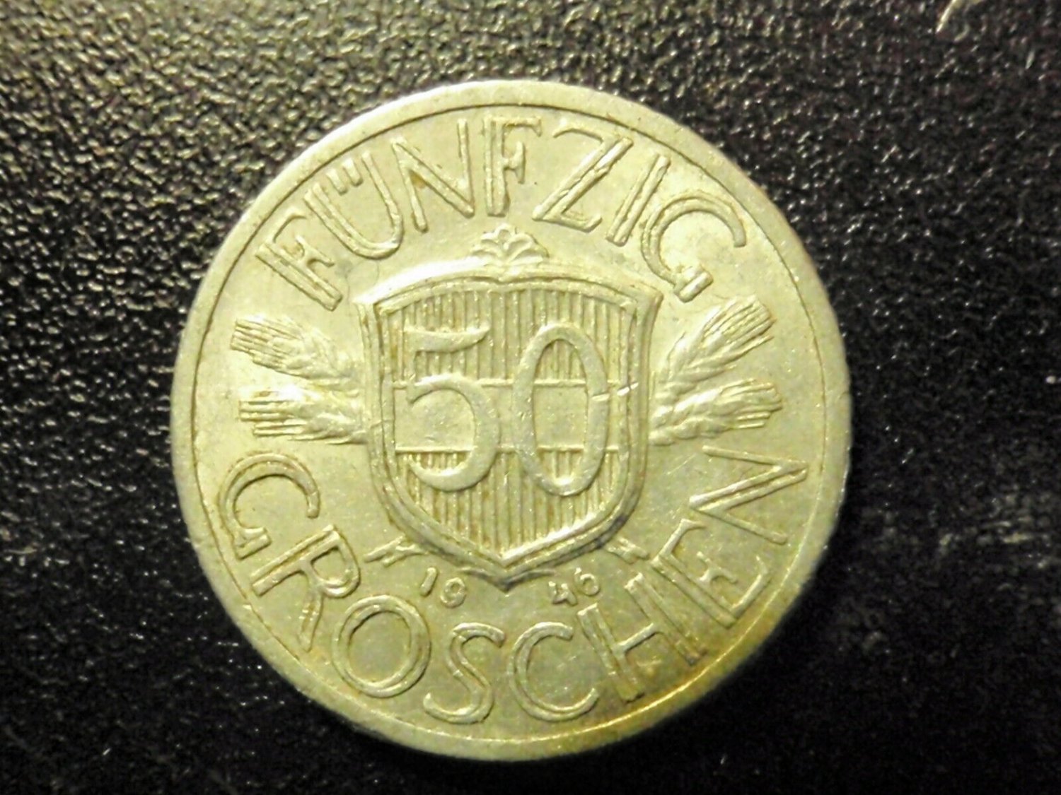 Coin AUSTRIA  50 Gr 1946 KM 2870  VG