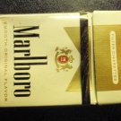 EMPTY Cigarette Box Collectible MARLBORO GOLD w/ promo wrapper