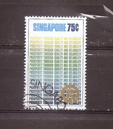SINGAPORE $1 Quality 1973 Scott 170 SG 192 Fine Used
