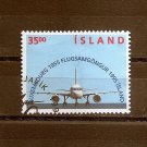 ICELAND  - Scott 807 - Icelandair Route 40th Ann - 1995 Used FDC cancel