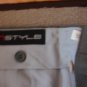 BOYS Nice OLIVE DRESS CHINOS Size 18 Waist 28-29 Length 30 cuffs NWOT