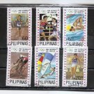 PHILIPPINES 1984 Olympics set of 6 + S/S Scott 1699-1705  SG 512-515