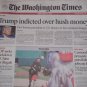 TRUMP INDICTED 3 Newspaper Editions March 31, 2023 Pristine Front Pages Sections