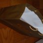 TULLY Gift Shopping Bag Sack - Size 13 x 16 x 4 3/4 - Gold