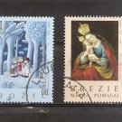 SLOVENIA Christmas 1995 Set of 2 Scott 241-42 Fine Used