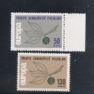 TURKEY CEPT Europa 1965 Set of 2 Scott 1665-6 Michel 1961-62 MNH