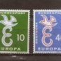 GERMANY Europa CEPT 1958 Set of 2 Michel 303-08 Scott 790-91 MNH