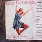 DANCE OF DEVOTION Dance Outfit Halloween Dress Curtain Call Costumes Size AME 12