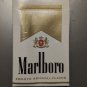EMPTY Cigarette Box Collectible MARLBORO Original GOLD - VA tax stickers
