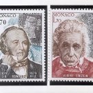 MONACO Rowland Hill / Einstein Scott 1193-94 Yvert 1202-03 MNH