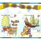 SINGAPORE Maritime Heritage Souvenir Sheet 1999 Scott 894A SG MS984 MNH