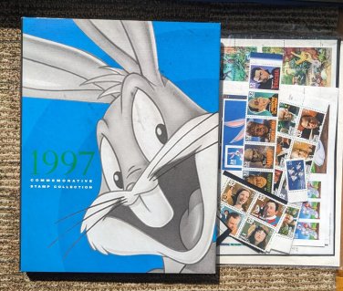 1997 USPS Annual US Commemorative Stamp Yearbook w/ Complete Sealed Mint Stamps