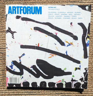 ARTFORUM MAGAZINE Summer 2011  The Ab-Ex Effect, Lichtenstein DeKooning Pollock