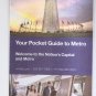 WASHINGTON DC WMATA "YOUR POCKET GUIDE TO METRO" 2024 Subway guide and map