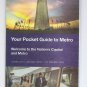 WASHINGTON DC WMATA "YOUR POCKET GUIDE TO METRO" 2024 Subway guide and map