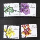 AUSTRALIA  Flowers set of 4 2007 Scott 2613-16 MNH
