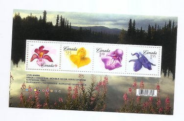CANADA Flower Definitives Souvenir Sheet 2006 Scott 2194 MNH