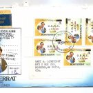 MONTSERRAT Royal Wedding Official OHMS Cover + Customs Scott O57 x 5 Used MONTSERRAT Royal Wedding Official OHMS Cover + Customs Scott O57 x 5 Used