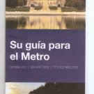 Washington DC WMATA SU GUIA PARA EL METRO MAP Spanish Espanol Edition 10/24