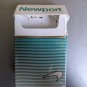 EMPTY Cigarette Box collectible NEWPORT Menthol Gold Virginia Tax Label - EMPTY