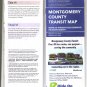 MONTGOMERY COUNTY MARYLAND USA RIDE ON Transit Guide June 2025 CURRENT Pristine