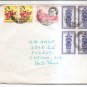 BELGIUM BELGIAN CONGO BELGE Cover Leopoldville to Eugene, Oregon, USA 1956 F