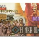 PLDT PHILIPPINES P100 Festivals 1996 Telephone Card Telecarte Telecard NO VALUE