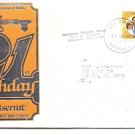 MONTSERRAT Princess Diana Official OHMS Cover Scott O57 SG O53 1983 Used