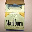 EMPTY Cigarette Box Collectible MARLBORO SEVENTY TWOS 72s V Good Condition
