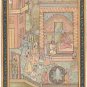 MIDDLE EASTERN MINIATURE PAINTING on SILK Finely Detailed Court Scene