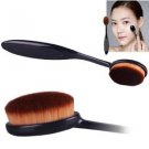 New  Brush Makeup Face Powder Toothbrush Curve Brush Foundation With  sponge