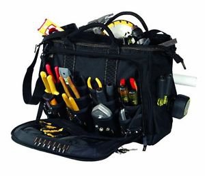 Multi-Compartment Tool Carrier Custom Leather Craft 1539
