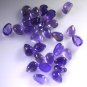Amethyst loose Stone 1 Pieces 5 x 6 mm Pear Purple cabochon Gemstone