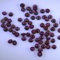 Garnet loose Stone 1 Pieces 3 x 3 mm Round Red cabochon Gemstone