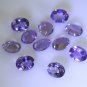 Amethyst loose Stone 1 Pieces 8 x 10 mm Oval Purple faceted Gemstone