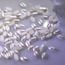 Pearl loose Stone 1 Pieces 3 x 6 mm Marquise White cabochon Gemstone