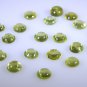 peridote loose Stone 1 Pieces 5 x 5 mm Round Green cabochon Gemstone