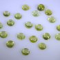 peridote loose Stone 1 Pieces 5 x 5 mm Round Green cabochon Gemstone