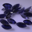 iolite loose Stone 1 Pieces 8 x 10 mm Marquise Blue faceted Gemstone