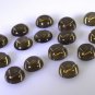 Smoky Quartz loose Stone 1 Pieces 8 x 8 mm Round Brown cabochon Gemstone