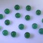 Green onyx loose Stone 1 Pieces 5 x 5 mm Round Green cabochon Gemstone