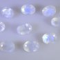 Rainbow Moonstone loose Stone 4 Pieces 5 x 7 mm Oval Multi faceted Gemstone