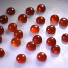 Red onyx loose Stone 1 Pieces 6 x 6 mm Round Red cabochon Gemstone