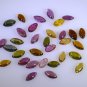 Tourmaline loose Stone 1 Pieces 3 x 6 mm Marquise Multi cabochon Gemstone