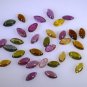 Tourmaline loose Stone 1 Pieces 3 x 6 mm Marquise Multi cabochon Gemstone
