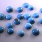 Turquoise  manmade loose Stone 1 Pieces 5 x 5 mm Round multi cabochon Gemstone